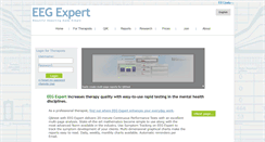 Desktop Screenshot of eegexpert.net