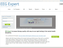 Tablet Screenshot of eegexpert.net